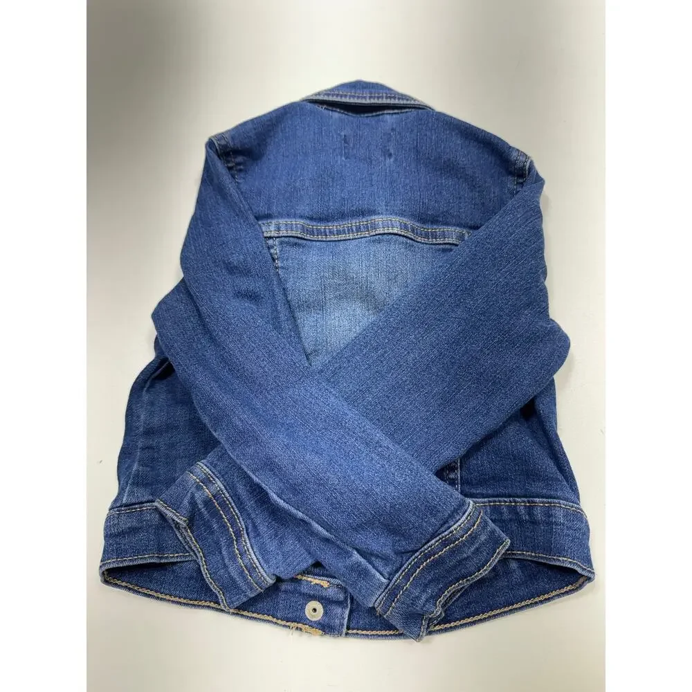 The Children’s Place 4T Denim Trucker Jacket Button Front Collared Toddler